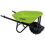 ZIPPER Motorschubkarre, 100 l, ideal für den Transport von Schüttgütern rund um Haus, Hof und Garten grün