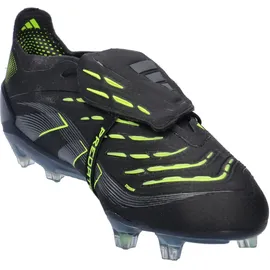 adidas Predator Elite FG Herren Core Black/Carbon/Lucid Lemon 43 1/3