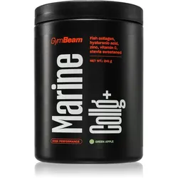 GymBeam Marine Collg+ Gelenknährstoffe Geschmack Green Apple 241 g