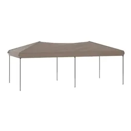 vidaXL Partyzelt 93540 3 x 6 m taupe faltbar