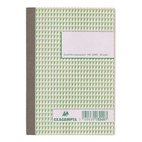 Exacompta 3240E Durchschreibbuch kariert 5x5 14,8/10,5 50 Blatt doppelt