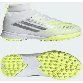 adidas F50 Sparkfusion League Mid Cut TF Kinder Cloud White/Iron Metallic/Hi-Res Yellow 34,5