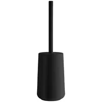 Beslagsboden WC-Garnitur Satin Kunststoff Schwarz