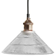 Beliani Curone 1-flg. E27 25 cm Transparent/Gold