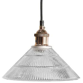 Beliani Curone 1-flg. E27 25 cm Transparent/Gold