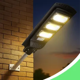 Retoo Solar-Straßenlampe mit Dämmerungssensor LED PILOT 240 W