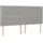 vidaXL Boxspringbett mit Matratze & LED Hellgrau 160x200 cm Stoff