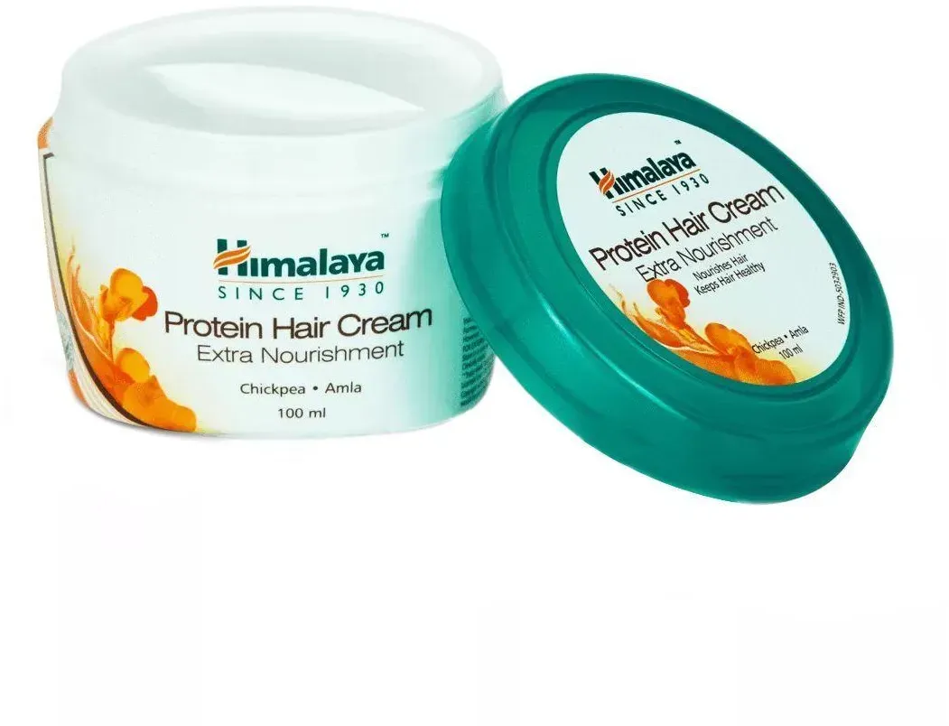 Protein-Haarcreme mit Kichererbsen und Amla: Haare zu nähren (100 ml), Protein-Haarcreme Himalaya