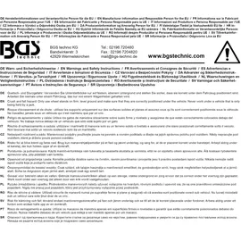 BGS Unterstellbock Stahl 322-490 mm schwarz 1500 kg/Paar
