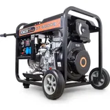 DeTec. Diesel Stromerzeuger 10 PS Notstromagreggat 5500W 230V Generator 1-Phase