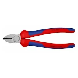 Knipex Seitenschneider schwarz atramentiert poliert 180 mm