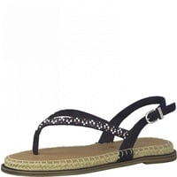 Tamaris Damen Zehentrenner, Frauen Sandalen,women's,woman,zehenstegsandalen,flip,flops,sandaletten,bequem,leicht,sommer,strand,NAVY,40 EU / 6.5 UK - 40 EU