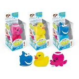 Craze Badekugel mit Gummi-Wassertier 3 x 250 g