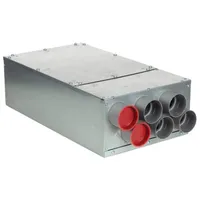 Swentibold 6-fach Luftverteiler mit integriertem Schalldämpfer für DN 75