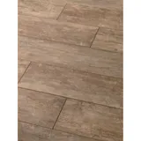 HORI Terrassenplatte HORI Terrassenplatten Feinsteinzeug Holzoptik, Boden für Outdoor, Feinsteinzeug 120x30, Braun, Feinsteinzeug, Massiv, Rutschhemmend braun