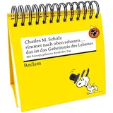 Reclam, Philipp, jun. GmbH, Verlag "Immer nach oben schauen ... das ist das Geheimnis des Lebens". Mit Snoopy gelassen durch den Tag (Tischaufsteller)