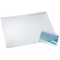 Läufer 32640 Matton transparent mattiert, Schreibtischunterlage 39x60 cm, durchsichtige Schreibunterlage für besonders hohen Schreibkomfort