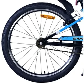 Volare Sportivo 24" RH 31 cm blau 1-Gang Handbremsen