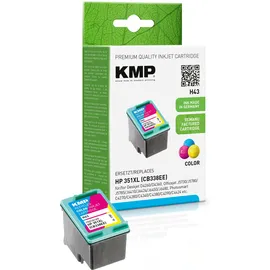 KMP H43 kompatibel zu HP 350XL CMY