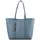 Valentino Nadia Shopper Polyurethan Blue
