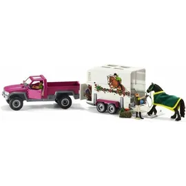 Schleich Pferd, Fahrzeug, Spielset