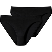 SCHIESSER Slip mit Streifenmuster im 2er-Pack, Black, 38