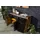 Massivmoebel24 Sideboard Altholz 148x43x90 mehrfarbig lackiert Industrial #104