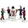 Lemax Ring Around The Snowman Weihnachtsdorf mehrfarbig 16 x 4 x 6 cm