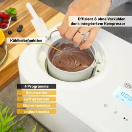 First Austria Eismaschine 1l weiß