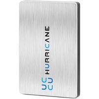 Hurricane 120GB 2.5“ Externe Festplatte USB C MD25U3 für Mac PC PS4 Xbox -silber