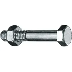 E-NORMpro 6-Kantschraube 4.8 Mu galZn M12x100 HP ähnlich DIN 601