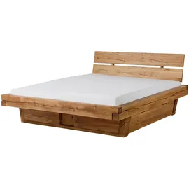 MASSIVMOEBEL24.DE BALKENMÖBEL 200 x 200 cm Beige