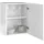 Home4You Hängeschrank Weiß matt 40 x 53 x 35 cm Weiß