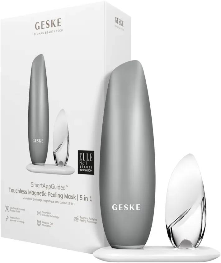 Geske SmartAppGuidedTM Touchless Magnetic Peeling Mask | 5 in 1 Gesichtsreinigungstools   