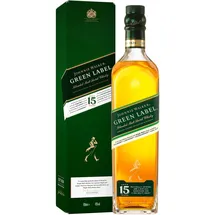 Johnnie Walker 15 Years Old Green Label Blended Scotch 43% vol 0,7 l Geschenkbox