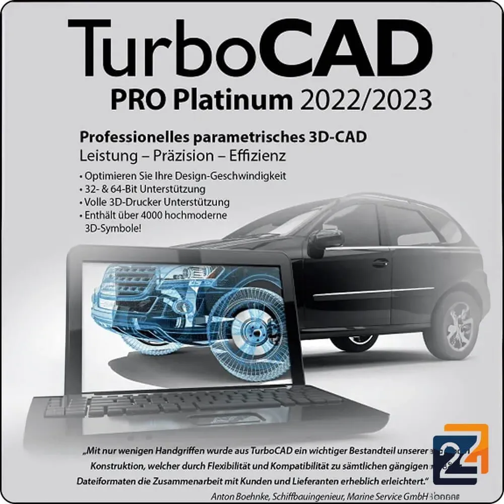 TurboCAD Pro Platinum 2022/2023