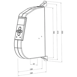 WIR elektronik eWickler Comfort Gurtwickler Aufputz 17-23 mm
