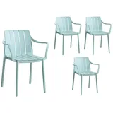 LC Garden »Vina« Stapelstuhl 55x58x80cm Gartenstuhl Bistrostuhl Kunststoff stapelbar