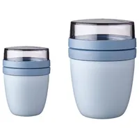 Mepal Lunchbox Lunchpot Ellipse Duo Pack, 300 + 120