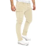 Yazubi Jayden Cargohose Beige 38 32