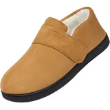 Mishansha Herren Damen Warme Hausschuhe Wildleder Gefüttert Pantoffeln Hausschuhe Plüsch Bequeme Kunstpelz Winterschuhe Futter Warm 48 EU - 48 EU