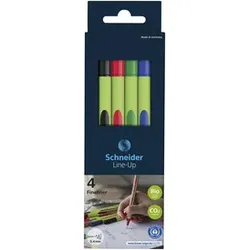SCHNEIDER Fineliner Line-Up 4ST sortiert 191094