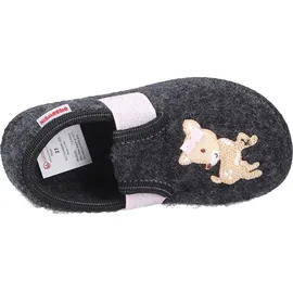 Giesswein Mädchen Hausschuhe THUM KIDS, grau, Gr.24 - Grau - 24