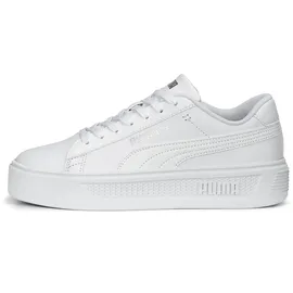 Puma Smash Platform V3 Damen Silber/Weiß 38,5