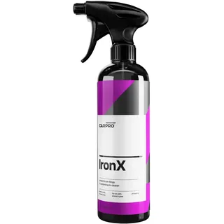 Fiwiko® Set - IronX 500 ml Flugrostentferner und Felgenreiniger CarPro + Mikrofaser Poliertuch 400 GSM 40 x 40 Fiwiko