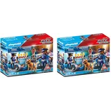 PLAYMOBIL City Action 6878 Polizei-Straßensperre, Ab 5 Jahren (Packung mit 2)