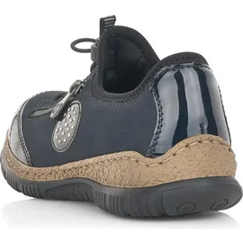 Rieker Slip-On Sneaker Blau/Schwarz 41