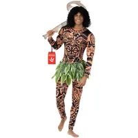 Morph Maui Kostüm für Herren, Karneval und Fasching Verkleidung Erwachsene, Männer Kostüm für Mottoparty oder Halloween – XXL