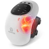 COMFIER Knie Massagegerät, kabelloses kniemassagegerät mit 3 einstellbaren Temperaturen, Rotlicht-Knie-Massagegerät mit LCD-Display, Wärme- und Vibrationsmassage zur Linderung von Gelenkschmerzen