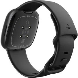 Fitbit Versa 4 aluminium graphit schwarz/schwarz